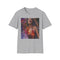 Queen Bey watercolor concert tee in charcoal, crew neck, regular fit.