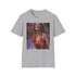Queen Bey watercolor concert tee in charcoal, crew neck, regular fit.