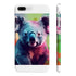 Watercolor koala phone case for iPhone 7 Plus in glossy finish