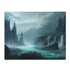 Fantastical landscape jigsaw puzzle with magical creatures and stunning scenery.