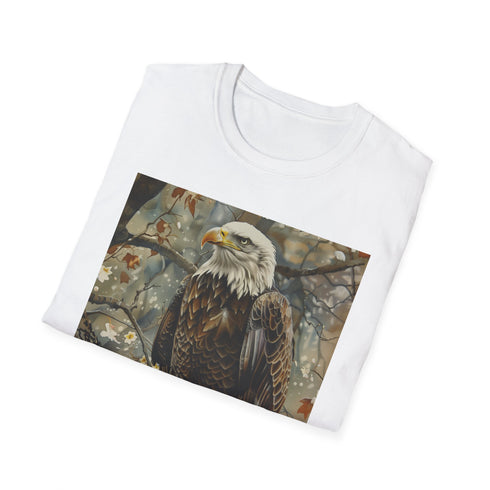 Wings of the Wind: A Majestic Eagles Flight Captured on Canvas