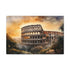 Canvas print Rome Colosseum & Vatican tickets art wall decor.