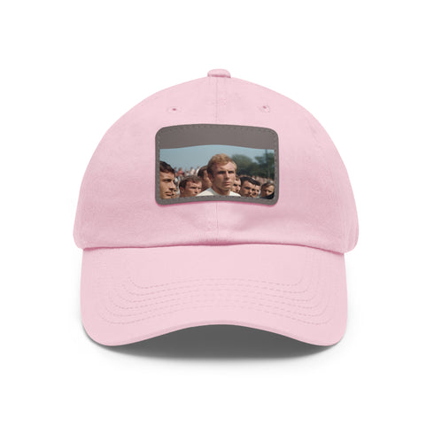 England World Cup 1966 cap with white/light brown patch rectangle.