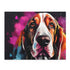 Adorable basset hound puzzle for dog lovers and puzzle enthusiasts.
