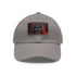 Dark Side Dominator Baseball Cap in white with light brown patch