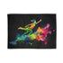 Vibrant watercolor Peter Pan-inspired blanket for cozy nights and magical dreams.