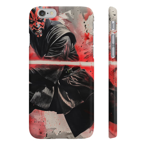 Darth Maul Sith Menace iPhone 7 Plus Glossy Slim Phone Case