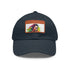 McConaughey Neon Dreams Cap in White with Light Brown Patch.