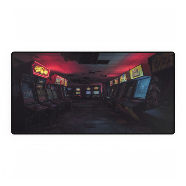 Abandoned Arcade Glowing in the Dark Gaming XXL Extended Desk Mat