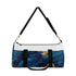 Koi fish duffel bag with all-over print design.
