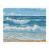 Serene wave crashing on vibrant surfboard jigsaw puzzle for beach lovers