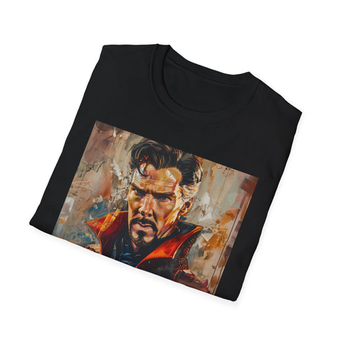 Marvel Dr. Strange Charcoal T-shirt, regular fit cotton crew neck.