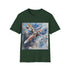 Galactic XWing Adventure Tee in Charcoal, Men's Summer Cotton T-shirt