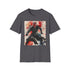 Dark charcoal Darth Maul T-shirt with bold Sith Lord illustration
