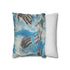 Painted Clouds Forming Human Hands Double-Sided Square Cushion Cover
