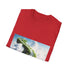 Infinite Dream Staircase Surrealist Graphic Unisex Softstyle T-Shirt - View 8 | Prints With Passion