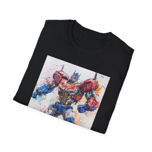 Leader of the Autobots TShirt in Charcoal, S, Regular fit.