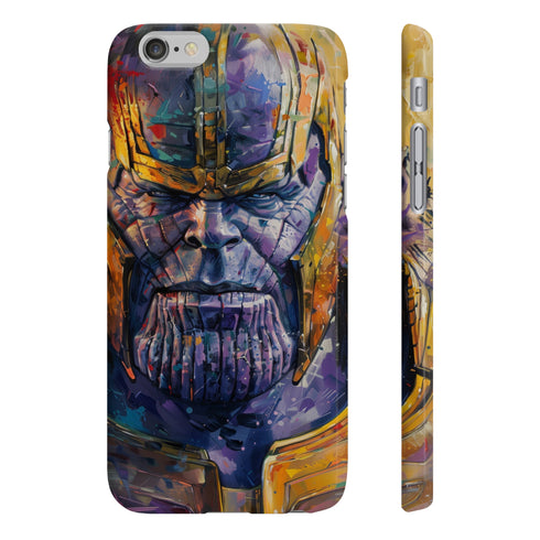 Cosmic-themed iPhone 7 Plus slim phone case, glossy finish.