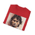 Charcoal Paolo Maldini watercolor tee, essential for fans.