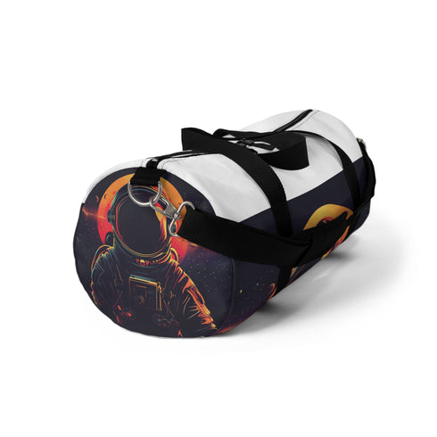 AstroTech Small Astronaut Duffel Bag for Space Adventures, All Over Print