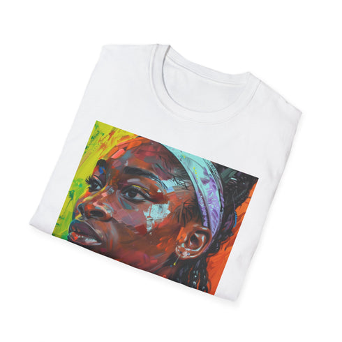 Unstoppable rise of Coco Gauff captured on black XL cotton tee.