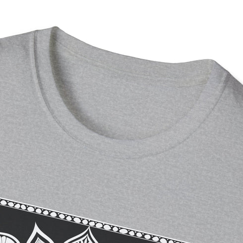 Serene Mandala Journey Inner Peace T-Shirt Charcoal S Unisex Regular Fit