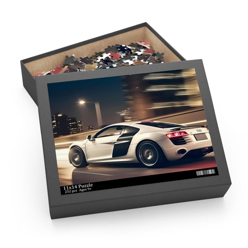 10x8 Audi R8 high-speed puzzle for automotive enthusiasts.
