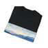 Alaska Bliss Watercolor Tee, Charcoal, Crew Neck, Summer T-Shirts