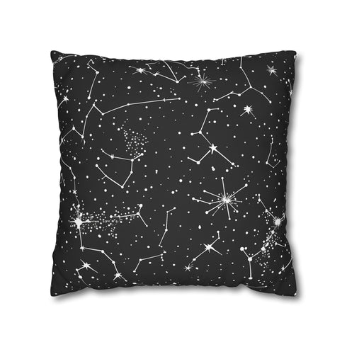 Starry Night Pillow Case - Dream under the stars with our Constellation Stars design, adding magic to your bedroom decor.