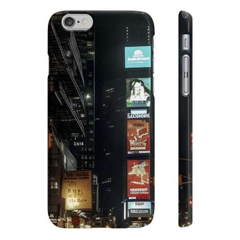 NYC After Dark Slim Glossy Phone Case for iPhone 7/8 Plus