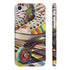 Retro Roll:Striped Skate Phone Case
