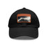 Bugatti Speedster Cap in White with Light Brown Patch, Rectangular Design