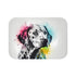 Dalmatian Charm Bath Mat, Spotted Heartwarming Design for Dog Lovers