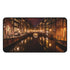 Amsterdam Canals Night Desk Mat - Transform your workspace with stunning image of iconic canals at night