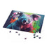 Cute koala watercolor puzzle with vibrant colors and intricate details.