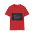 Firefly Constellation Celestial Lion Graphic Unisex Softstyle T-Shirt - View 2 | Prints With Passion