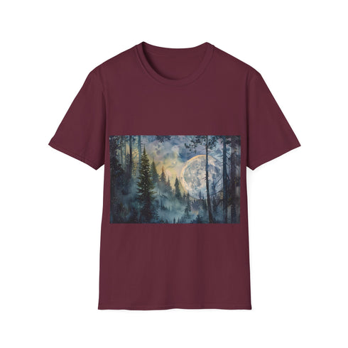 Endor Moon Charcoal Ewok Adventure Tee in size small.