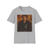 Charcoal cotton crew neck T-shirt featuring vibrant Anakin Skywalker portrait