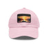 Fishermans Paradise Sunset Cap in White with Light Brown Patch