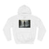 Invisible Man Standing in Waterfall Graphic Unisex College Hoodie