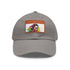 McConaughey Neon Dreams Cap in White with Light Brown patch.