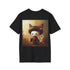Kuromi Hello Kitty t-shirt in Charcoal, cotton crew neck, regular fit.