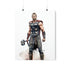 Thor Ragnarok Poster Canvas: God of Thunder Wall Art Indoors Art Decor.