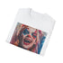 Rebellious Spirit Charcoal T-Shirt with Vibrant Harley Quinn Design.