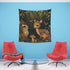 Whispers of the Woods: A Creature Tapestry | Wall Tapestry | All Over Print, AOP, Decor, Halloween, Home & Living, Home Decor, Indoor, Spring Essentials, Sublimation, Tapestry | Prints with Passion