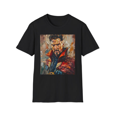 Sorcerer Supreme: The Unseen Realms of Dr. Strange | T-Shirt | Antique manuscript, etc., For each keyword, For variations that you've created, if your first keyword is Illuminated manuscript possible variations could be : Illuminated books, Manuscript art, Medieval manuscript, you should create relevant variations that a customer might use when searching for that keyword. For example | Prints with Passion