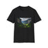 Symphony of Nature's Majesty | T-Shirt | Alpine Beauty, Hiking Trails 7. Cliffside Paths, Jungfrau Region, Lauterbrunnen Valley, Mountain Peaks, Rocky Ledges, Scenic Views, Swiss Alps, Waterfalls | Prints with Passion