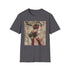 Harley Quinn Charcoal T-Shirt with Bold Design for DC Fans