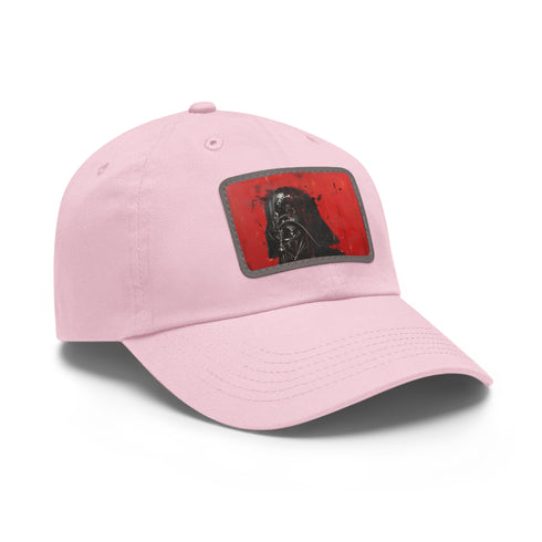 Darth Vader Sith Lord Baseball Cap in White with Light Brown Patch