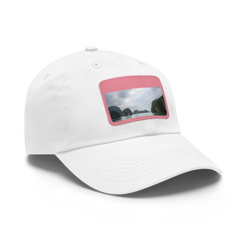 Halong Bay Emerald Waters Cotton Hat with Light Brown Patch